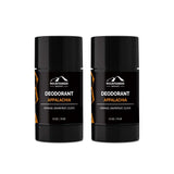 Two Mountaineer Brand Products Natural Deodorant 2-Pack on a white background.