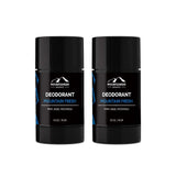 Two Mountaineer Brand Products Natural Deodorant 2-Pack sticks on a white background.