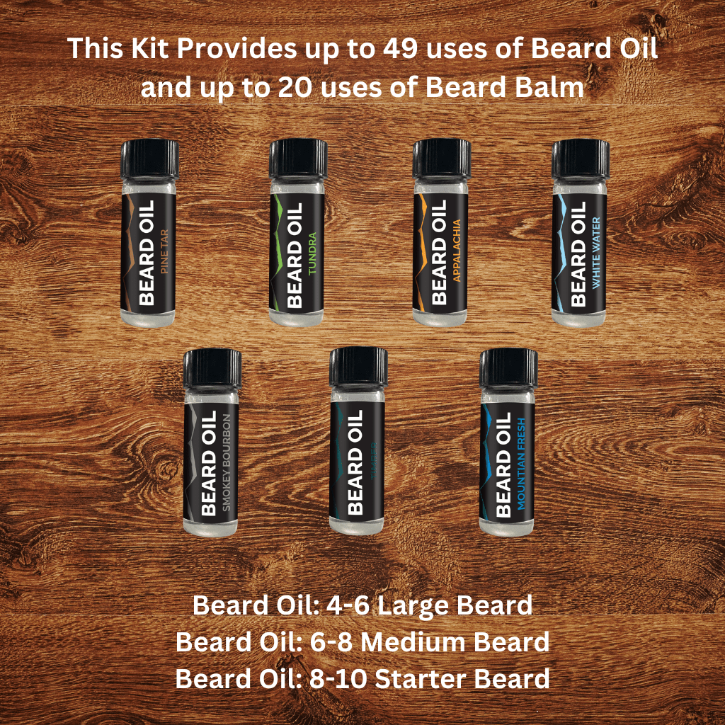 Beard Oil Sample Kit