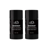 Two Mountaineer Brand Products Natural Deodorant 2-Pack sticks on a white background.