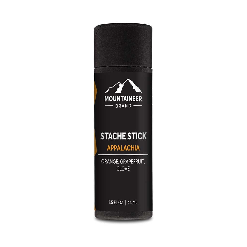 An organic Mountaineer Brand Products' Mustache Wax - 9 Scents Available stace stick.