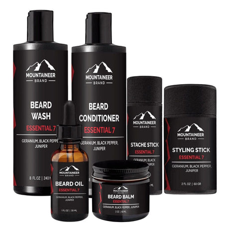 Well-groomed Mountaineer Brand Products&#39; Big Beard Kit.