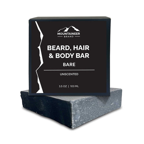 Mountaineer Brand Products Beard Hair and Body Bar - 9 Scents available made with all-natural ingredients.