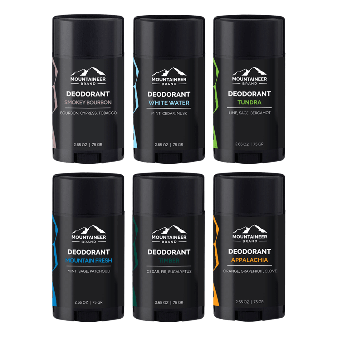 Natural Deodorant Try 'Em All Kit