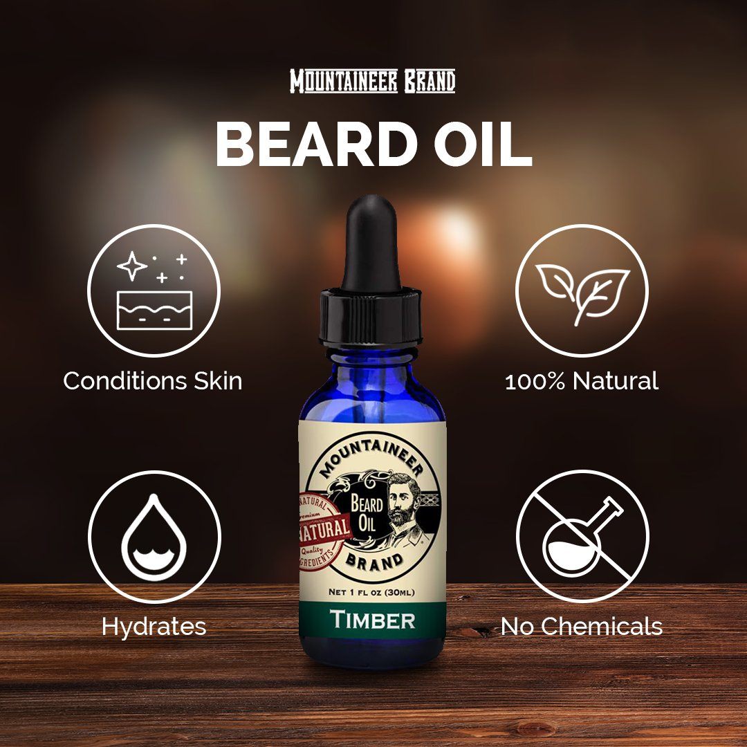 Mountain Fresh Beard Oil – Mountaineer Brand Products